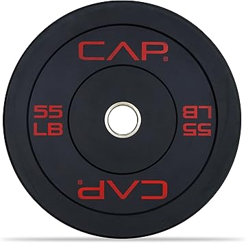 CAP Barbell Rubber Olympic Bumper Plate | Multiple Options/Colors