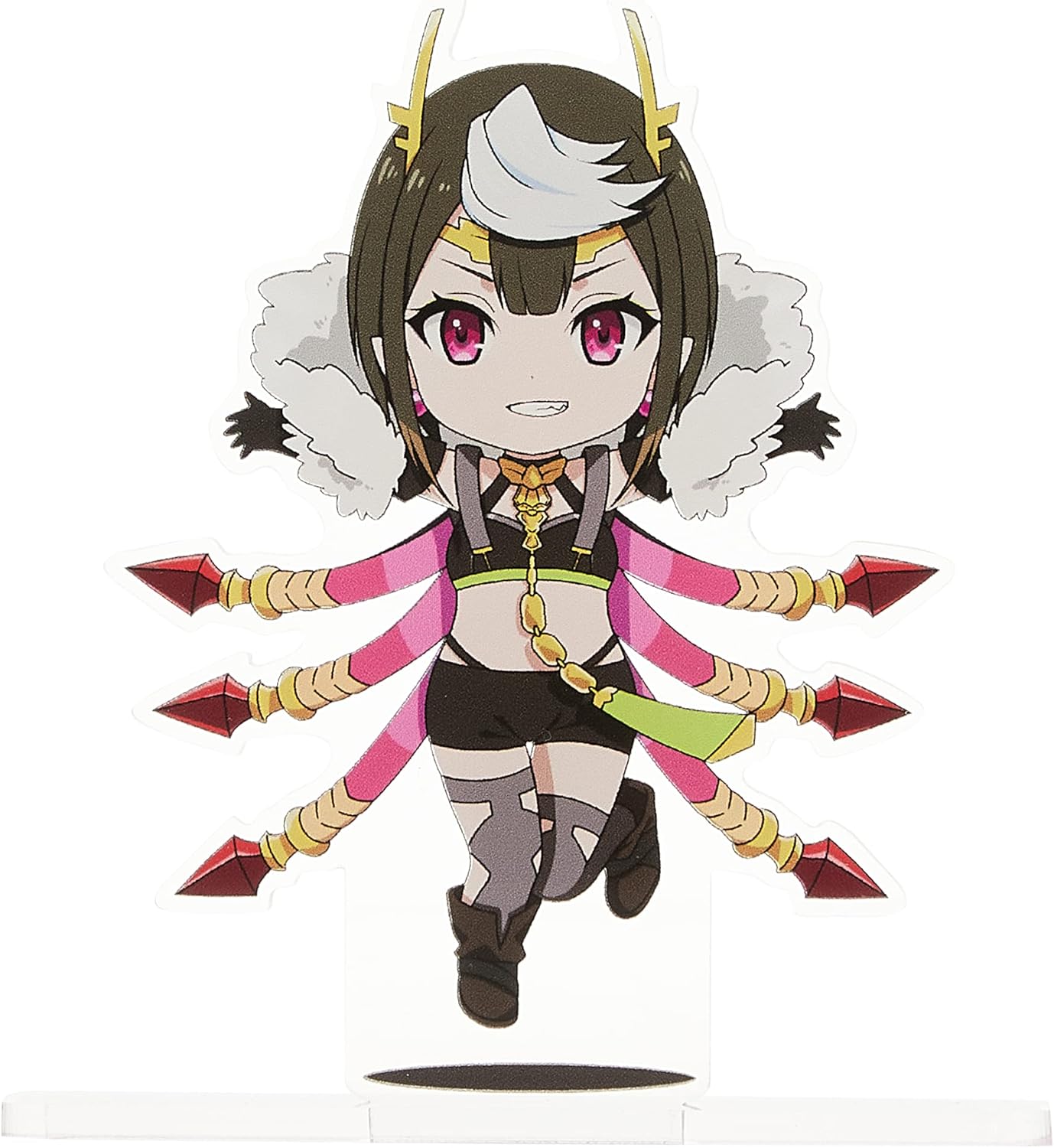 Amazon 蜘蛛ですが なにか 魔王 じゃんこれアクリルスタンド アニメ 萌えグッズ 通販