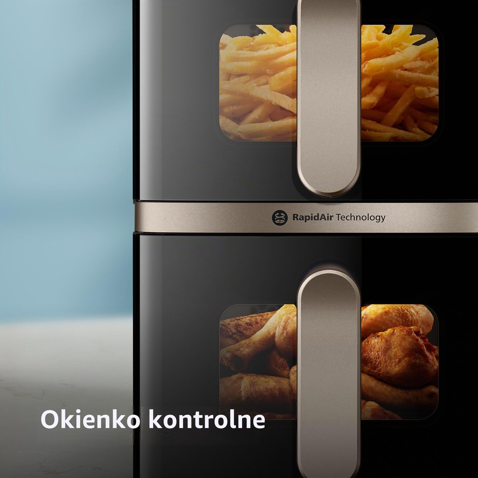 Philips OVI Stacked Dual Basket NA462/80 frytkownica beztłuszczowa