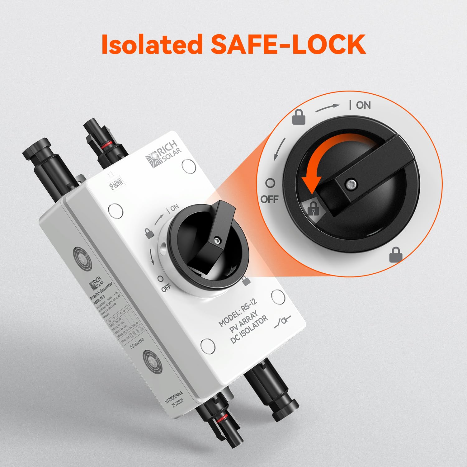 Amazon.com: RICH SOLAR Solar PV DC Quick Disconnect Switch 1500V