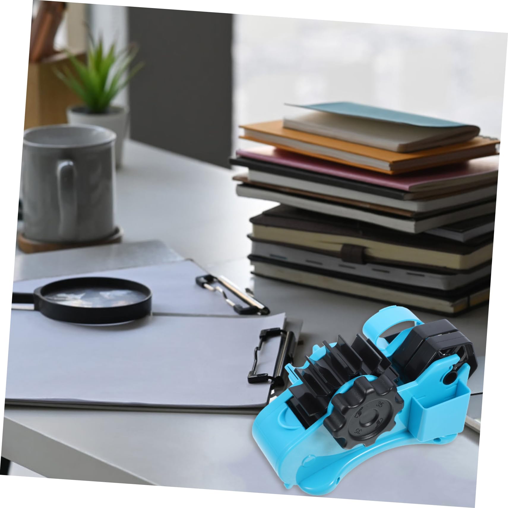 jojofuny Dispenser per Nastro Adesivo Multifunzione Taglierina, Leggero in Abs, Design Elegante per Uffici e Progetti Artistici