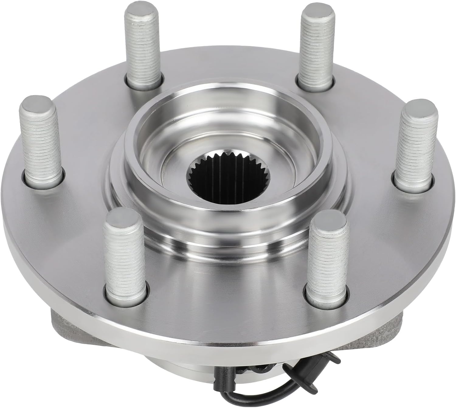 cciyu 515127 SP500704 Wheel Hub and Bearing Assembly Replacement Fit for Infiniti QX80 for Infiniti QX56 Front Wheel Hubs with ABS 6 Lugs (2)
