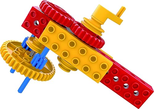 Miniatura 3 de Discovery Toys Explorando ingenieros ranuras y engranajes  Kit de construcción para niños de ranura y broche  Juguete STEM  5 modelos de ingeniería