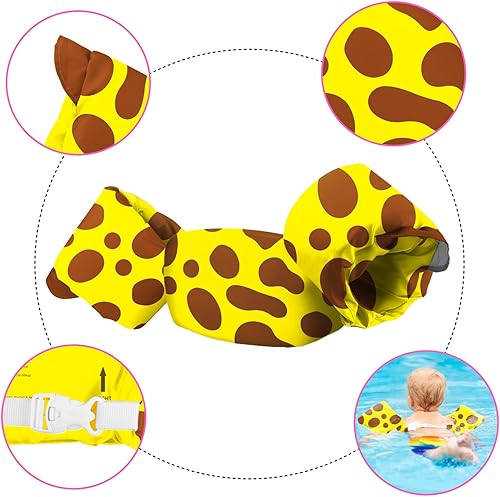 Miniatura 2 de Toddler Swim Vest 30-50 Lbs Jackets for Kids 2-6 Years Old Swim Vests for Boys and Girls, Baby Toddler Arm Floaties Swiming Jacket for Pool and Beach