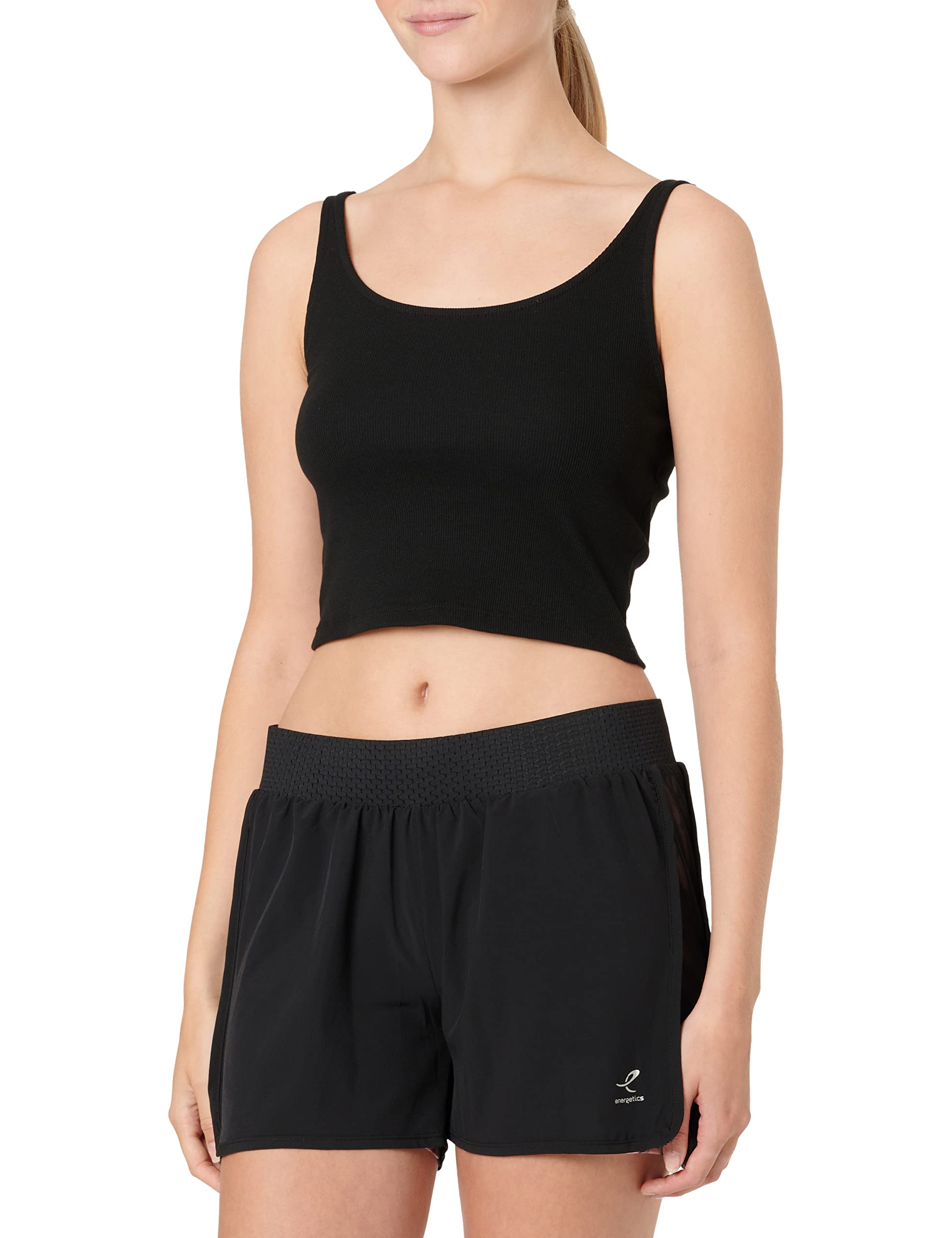 Energetics Bamas 5 Shorts Black/Aop-/Rose Dark 42