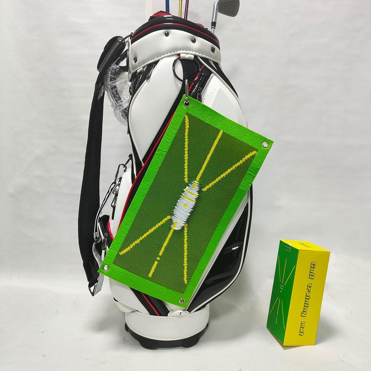 Tapis de Balançoire de Golf, Tapis de Frappe et d'Entraînement de Golf Portable - Détection de Swing et Pratique