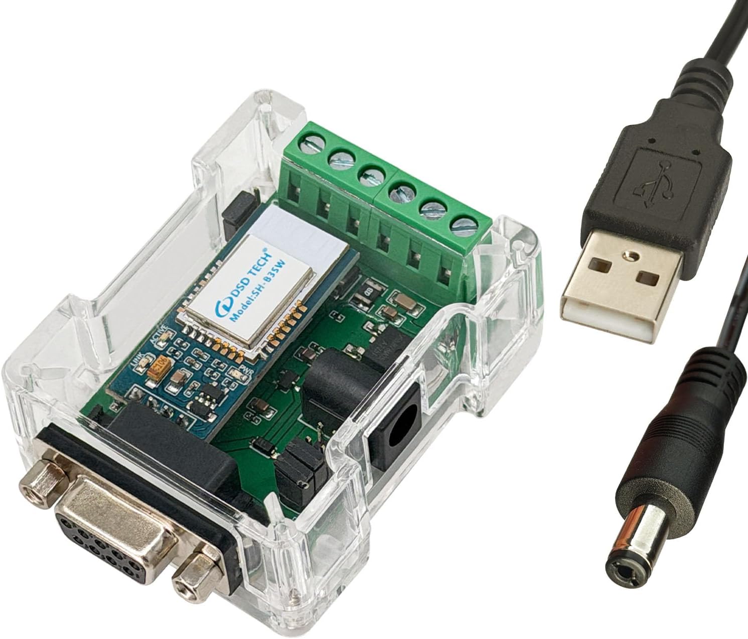 DSD TECH SH-B35W WiFi to RS485 RS232 DTU Adapter