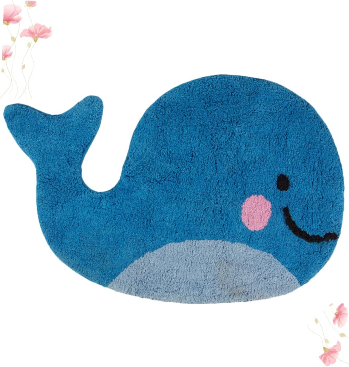 COLLBATH Rug for Bathroom Washable Entryway Rug Anti-Slip Floor Mat Waterproof Door Mat