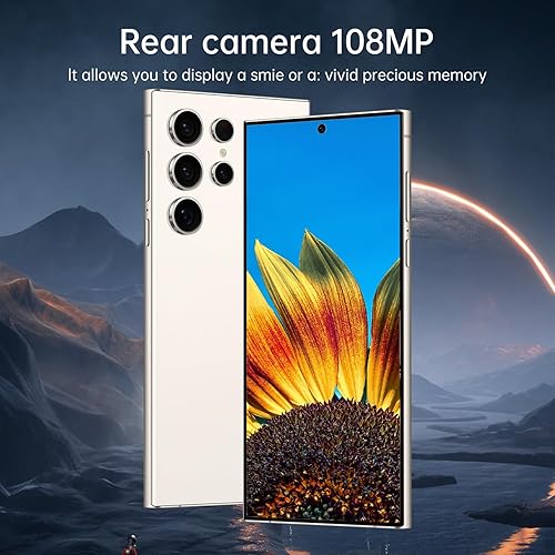 Miniatura 8 de Teléfono celular I25 Ultra desbloqueado, 8 GB+256 GB Snapdragon Android Smartphone, batería de 6800 mAh, teléfono móvil de carga rápida, pantalla