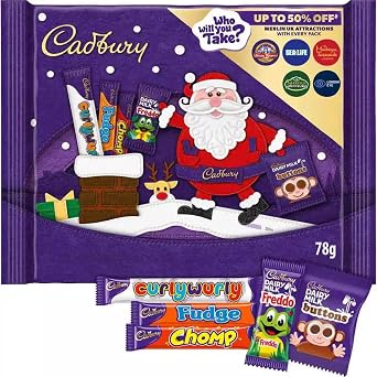 Cadbury Chocolate Selection Pack 78g (Box of 26)