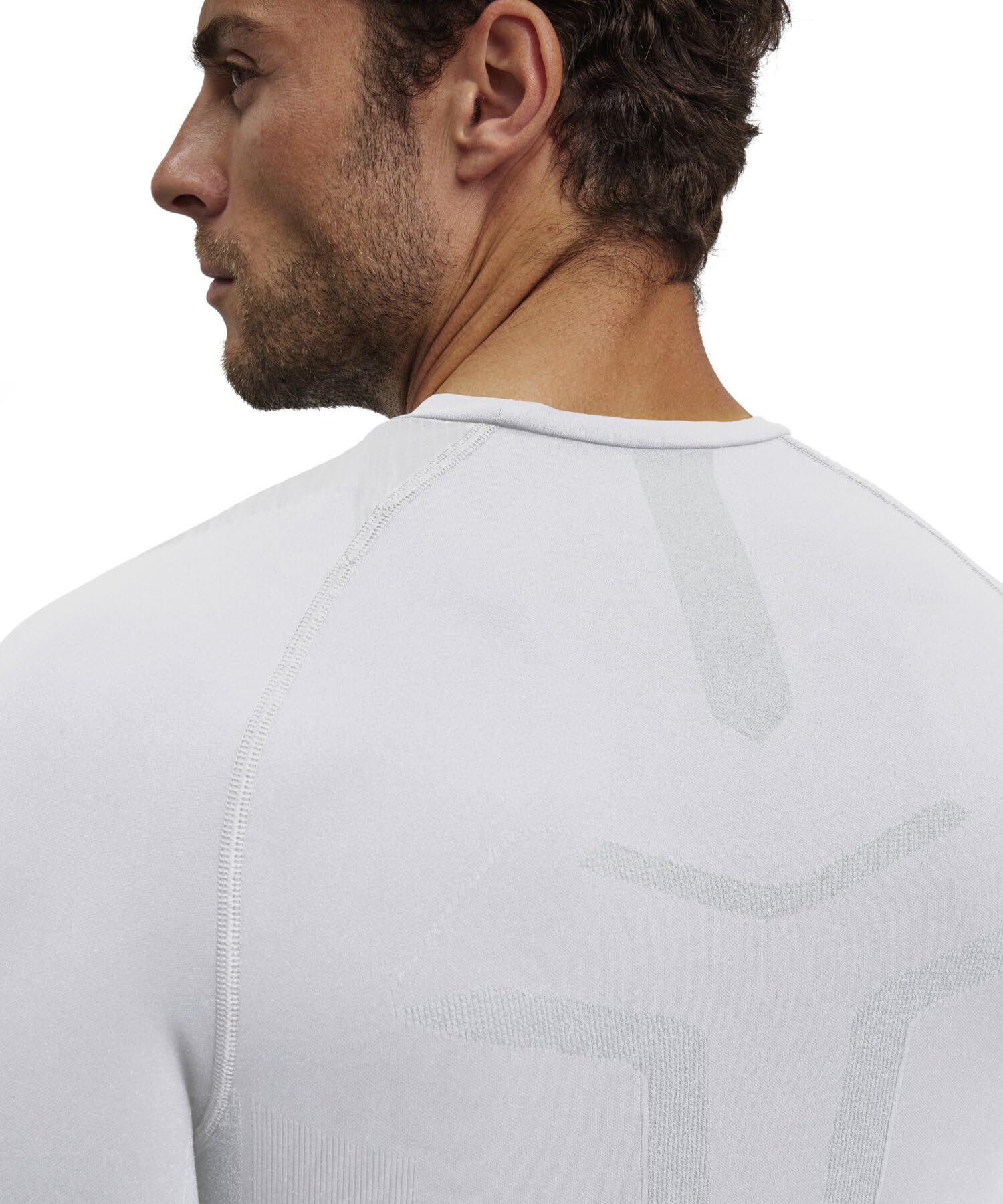 FALKE Męskie Warm Round Neck Podkoszulek na umiarkowane i niskie temperatury ciepła bielizna sportowa szybkoschnący oddychający materiał funkcyjny 1 Sztuka