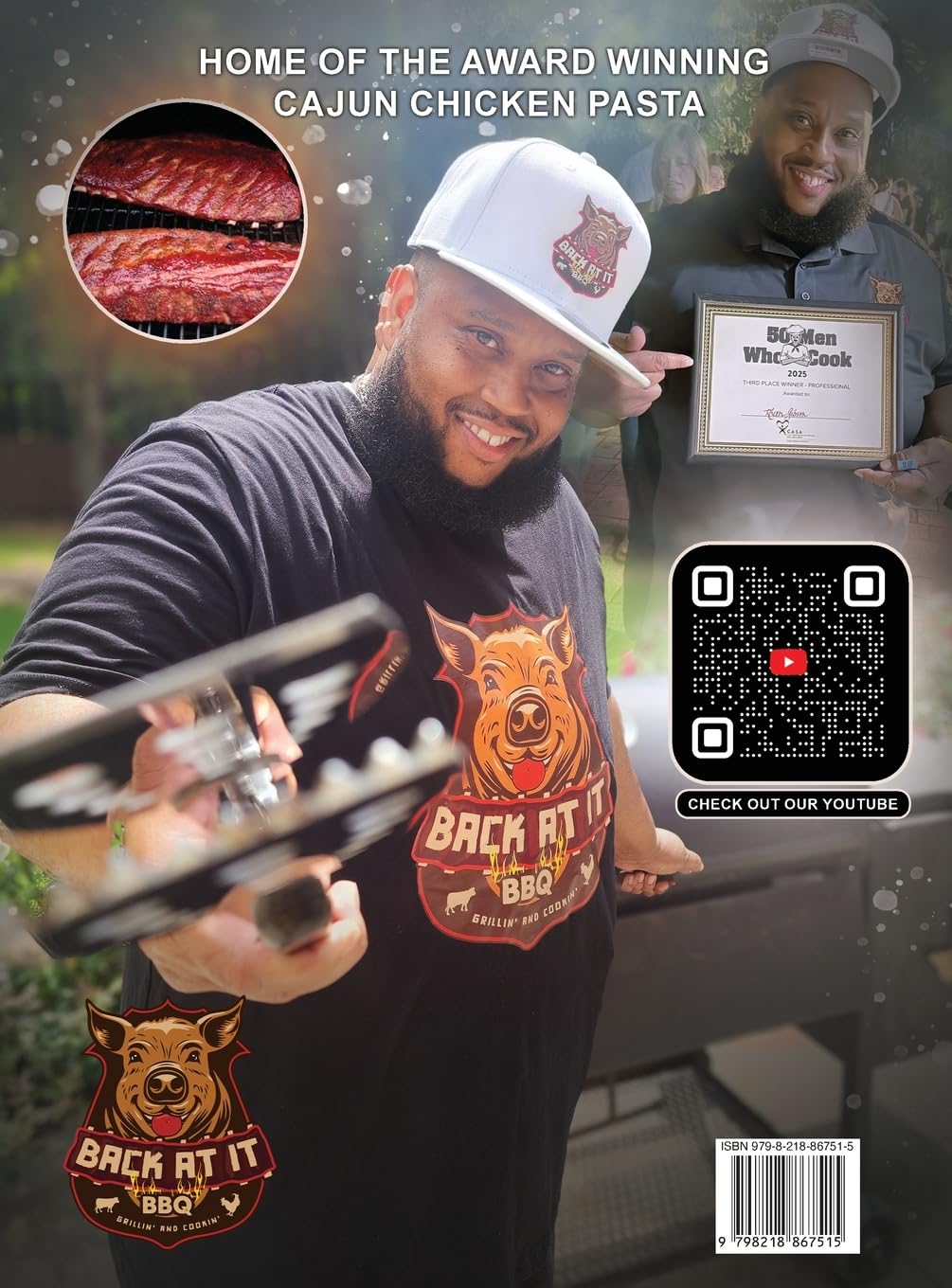 Back At It BBQ Grillin' and Chillin' Cookbook      Hardcover – January 1, 2026