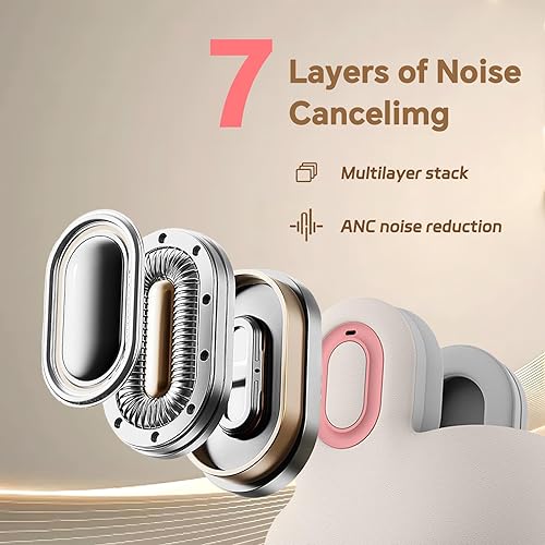 Miniatura 5 de Almohada de cuello para viaje en forma de U con auriculares Bluetooth, almohada de espuma viscoelástica para avión para soporte de cabeza, diseño