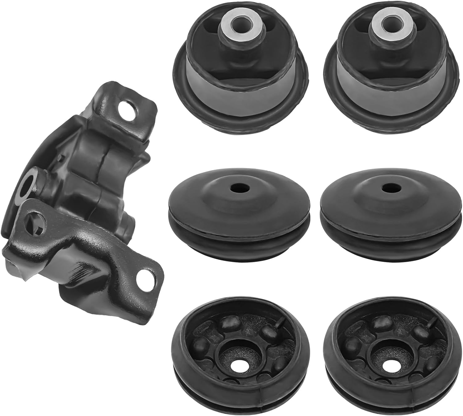 Rear Differential Arm Mounting Top Support Bushing Set, Replacement for Honda Civic, Accord, CR-V, Odyssey 50721-SH9-901