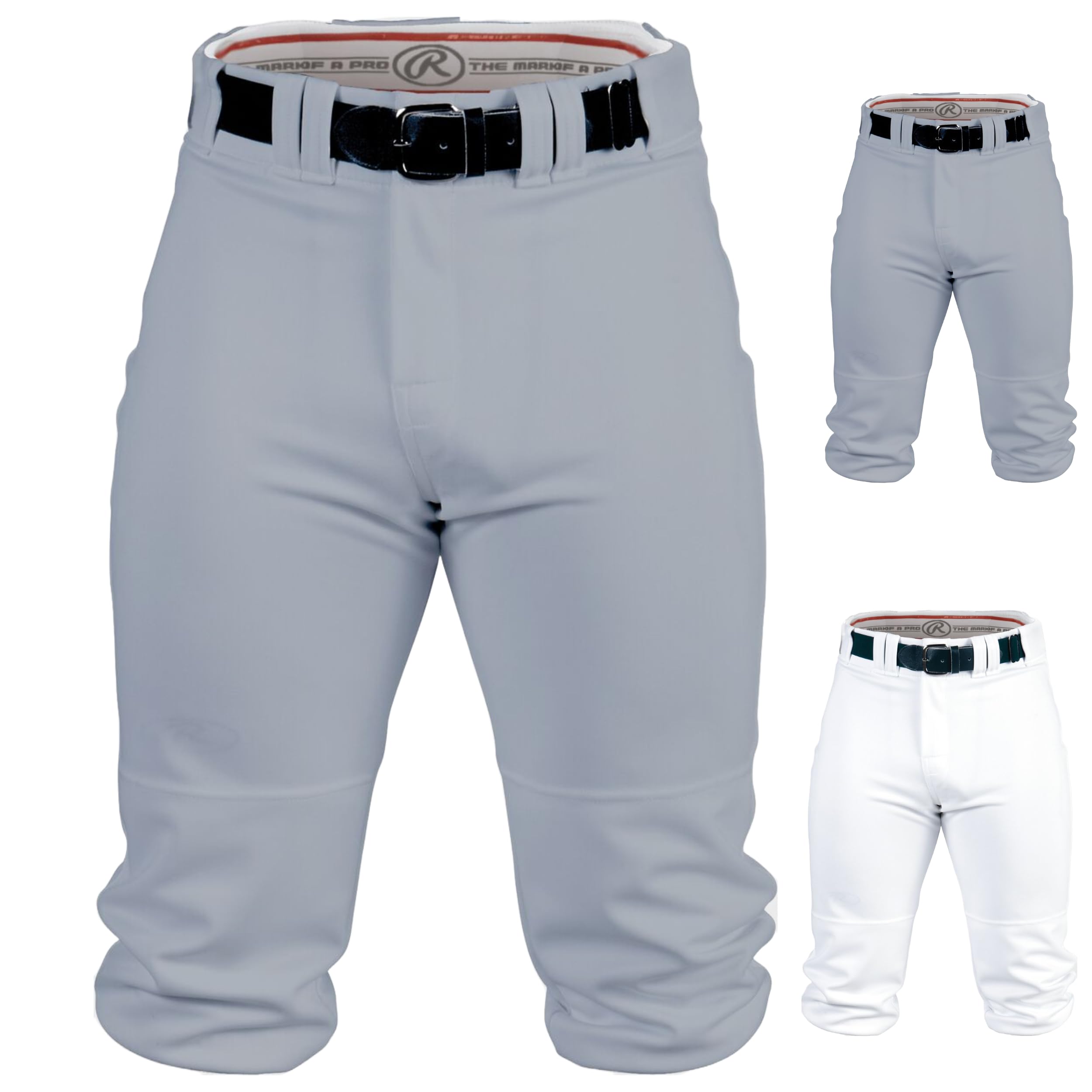Rawlings | PRO 150 Series Baseball Pants | Knicker Fit | Adult Sizes | Solid | Multiple Colors