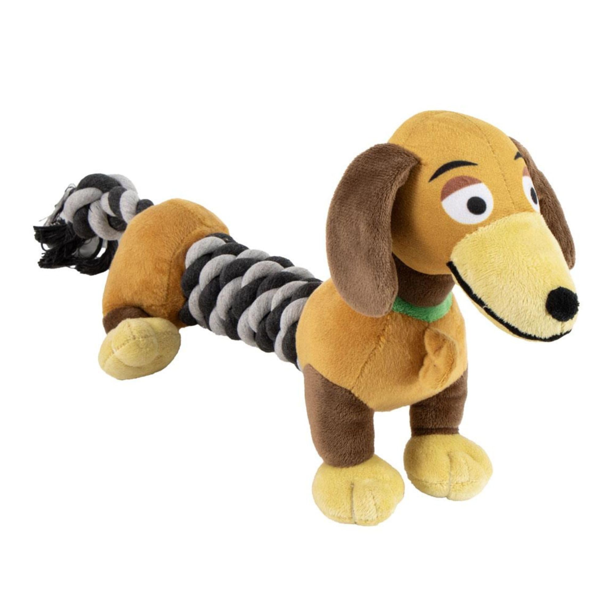 Disney Toy Story Slinky Dog Teething Rope Toy for Dogs Ideal for Chewing, Tug and Play