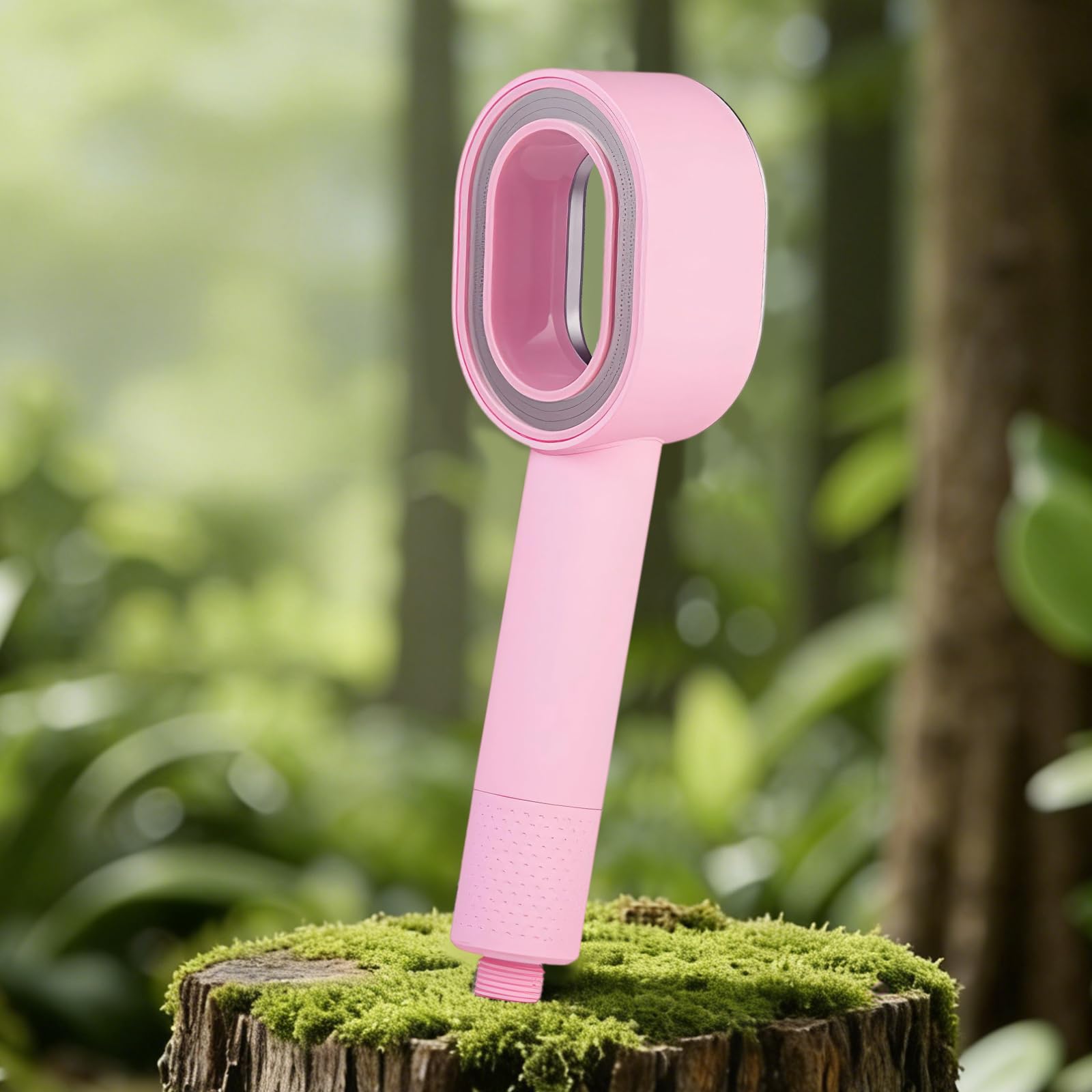 Filtersonic - Alcachofa de ducha 3 en 1 de alta presión con filtro, filtro contra la cal, filtro para aumentar la presión, con esponja para eliminar el agua dura, metal pesado (rosa)