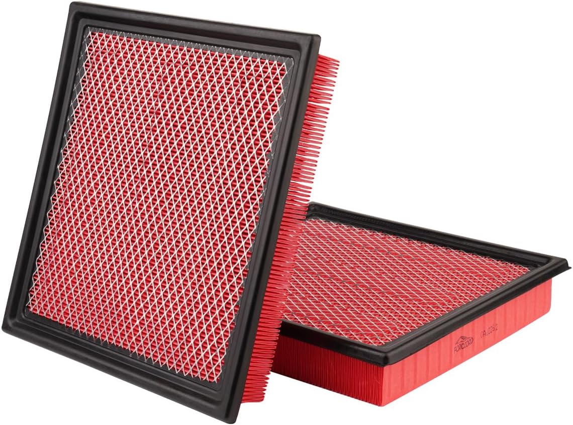 2-PACK Engine Air Filter CA10755# Fits for 11-20 Sienna; 14-19 Highlander; 10-22 Lexus Rx350; 11-26 Dodge Durango; 11-21 Jeep Grand Cherokee Air Filter Car Replacement Accessories