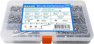 iExcell 1350 Pcs M2.5 x 4/5/6/8/10/12/16/20/2...,