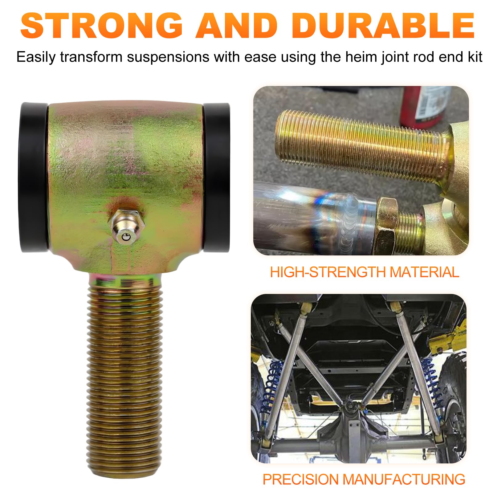 5/8" Rod End Bushings Kit - Durable Heim Joints -4 5/8" Rod End Bushings Kit - Durable Heim Joints -4