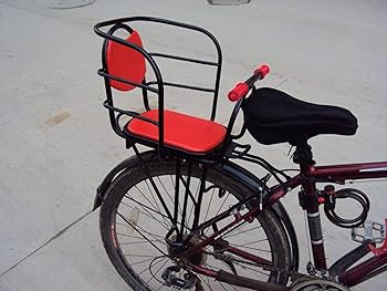 Amazon | チャイルドバイクシート, 金属の自転車の後部座席は