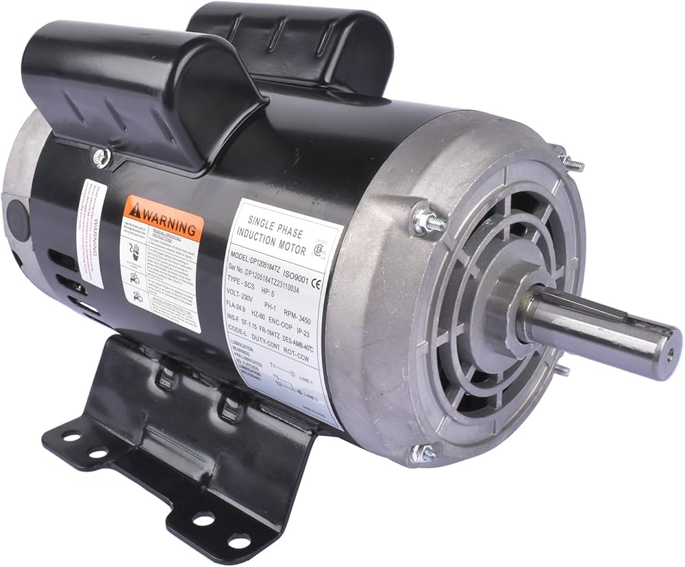 5HP Air Compressor Motor 23378805 54421193 Replacement for 5HP Air Compressor Motor 23378805 54421193 Replacement for
