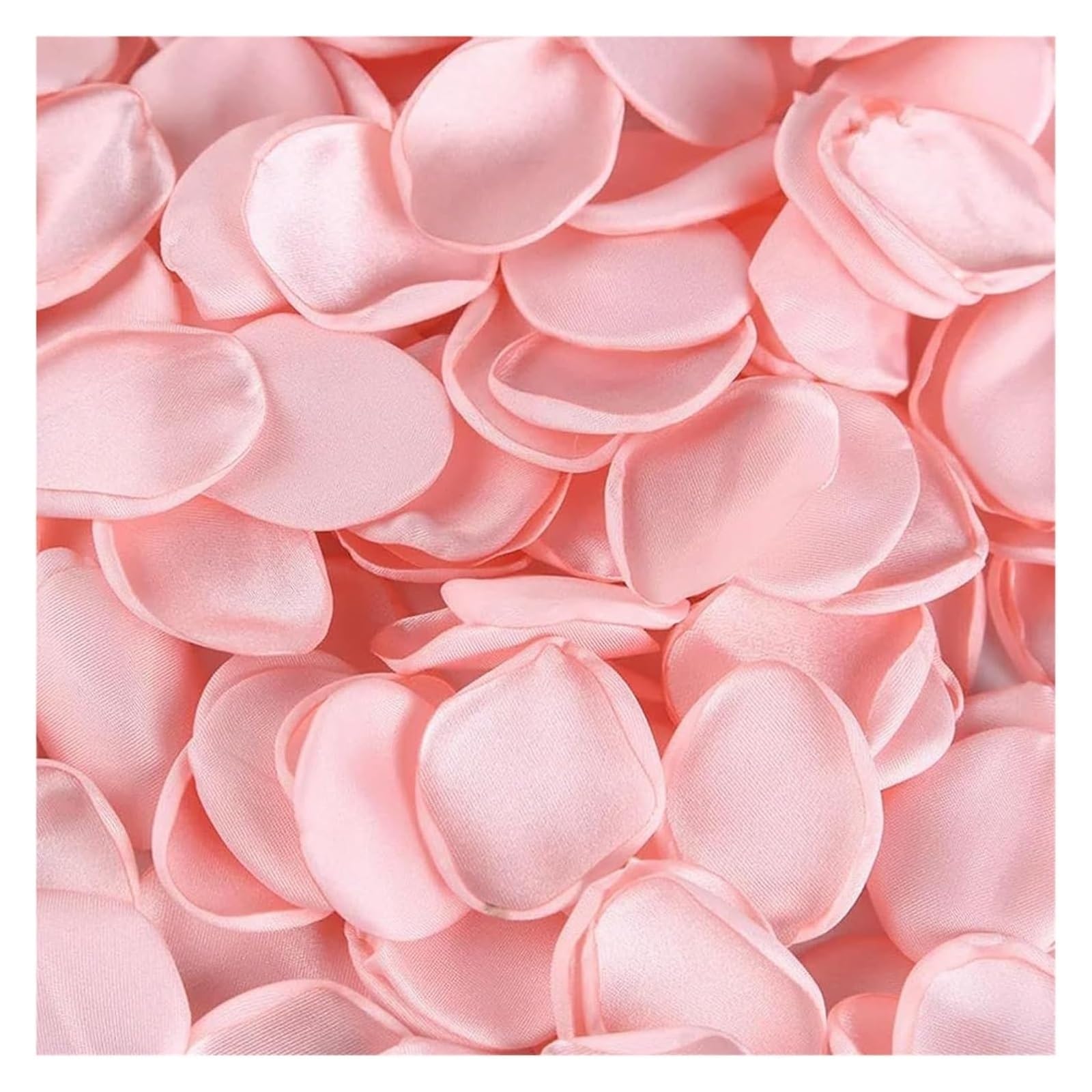 CYJAZNHH Artificial Silk Rose Petals Multicolor Wedding Decoration 100/200/300 Pcs(Roze,100pcs)