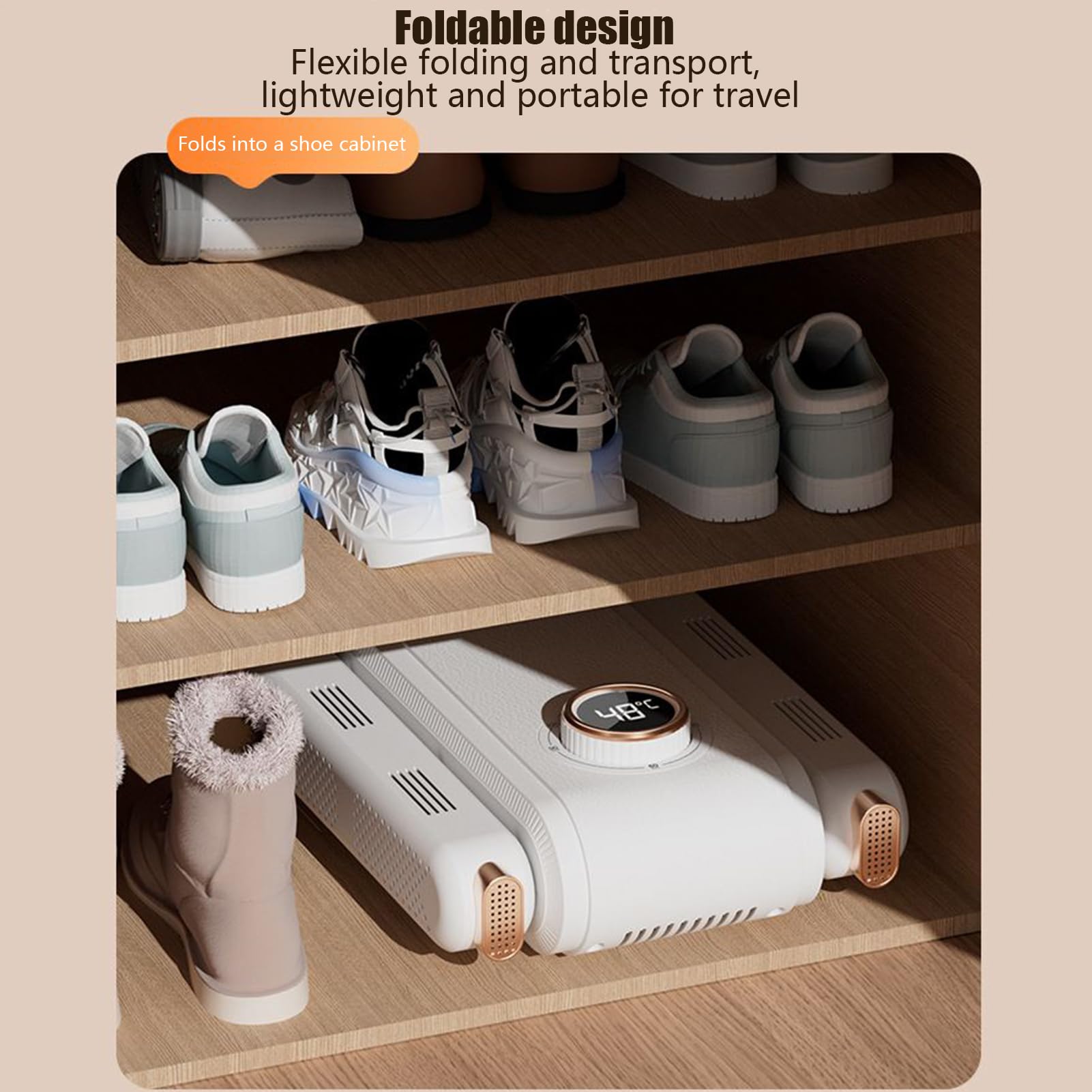Séchoirs À Chaussures Pour Baskets Chauffage À Minuterie 3 Niveaux