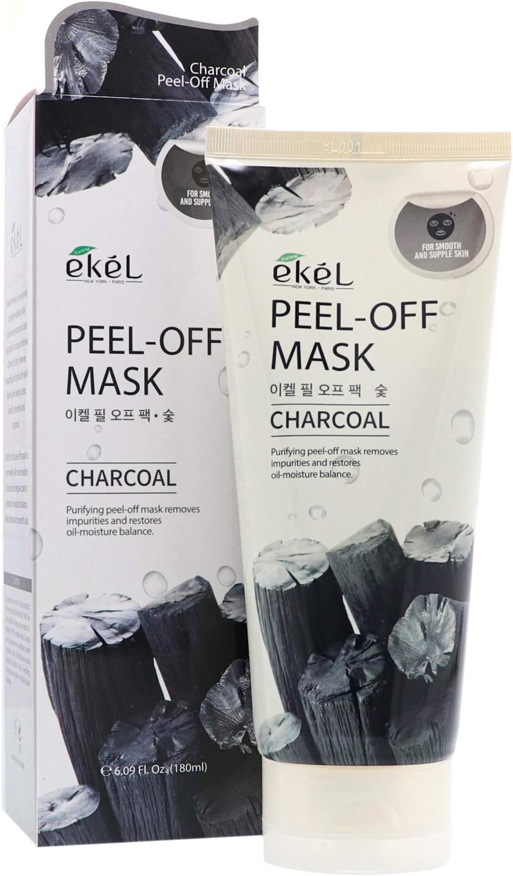 Ekel-Peel off pack Charcoal