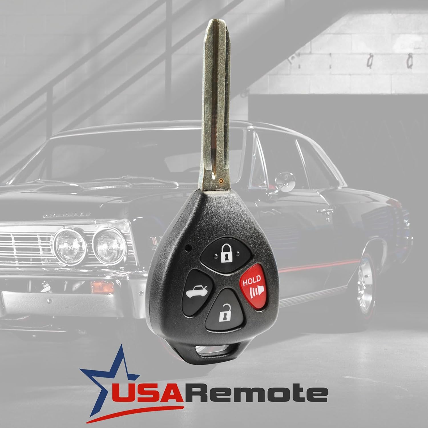 Car Key Fob Keyless Entry Remote fits 2008-2012 Toyota Avalon & 2008-2010 Corolla (GQ4-29T, 1470A-10T)