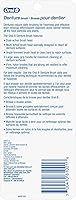 Vista 2 de Oral-B Cepillo para dentaduras postizas de doble cabeza, cada uno, paquete de 2