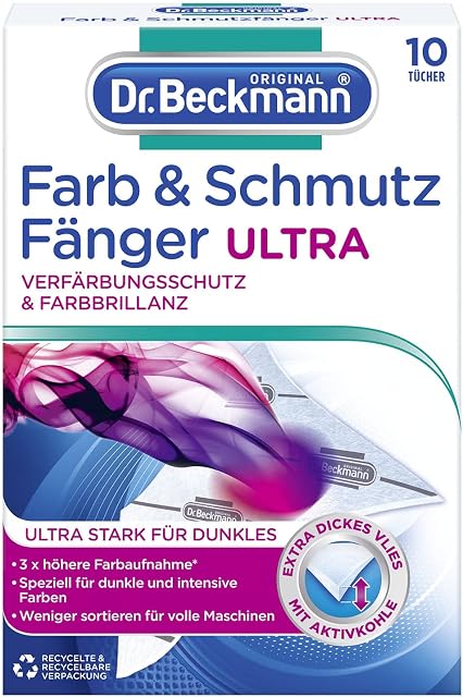Dr. Beckmann 3881 Chusteczki Zapobiegające Farbowaniu, 10 Sztuk