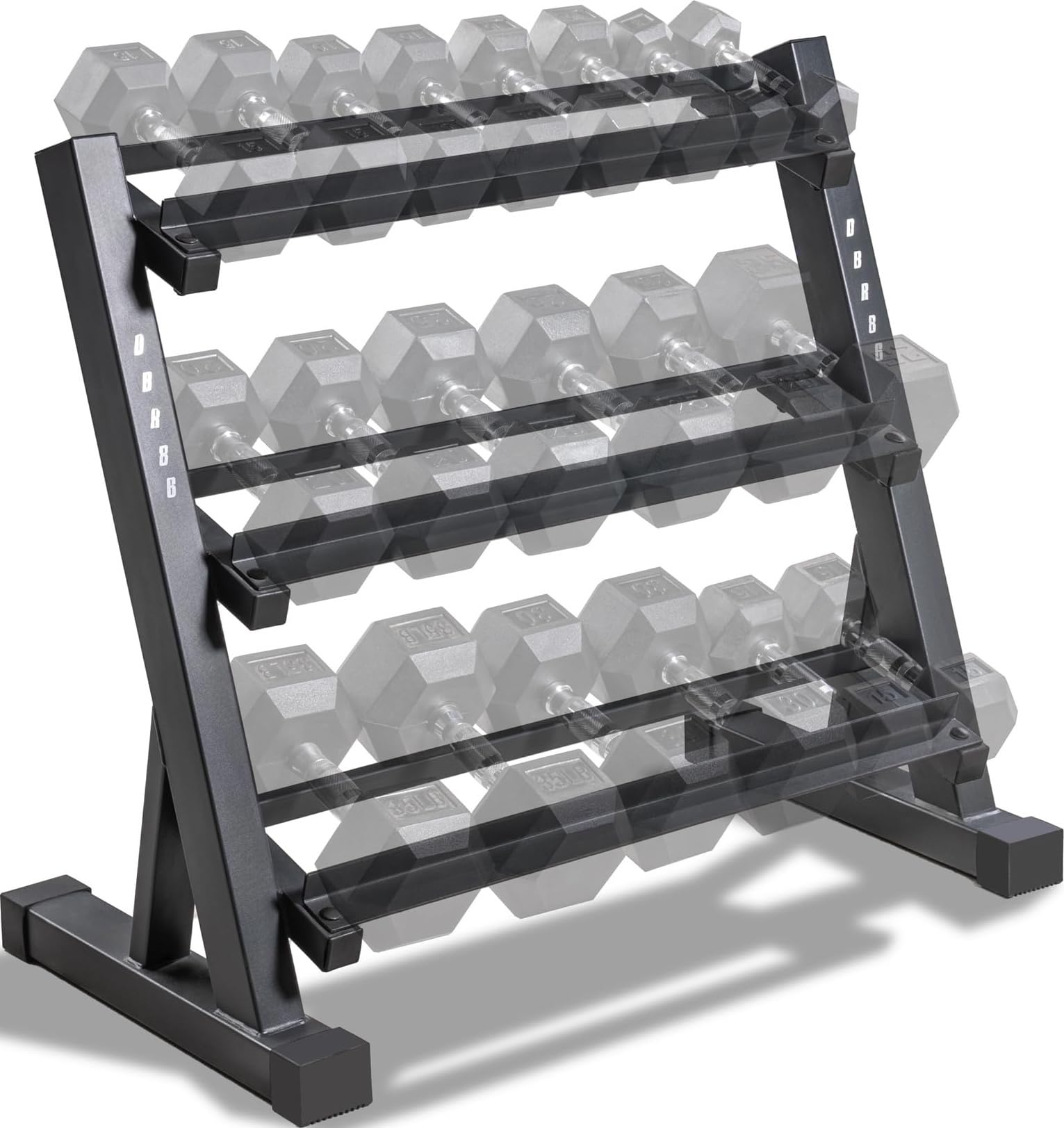 Amazon.com : Marcy 3-Tier Dumbbell Rack Multilevel Weight Storage