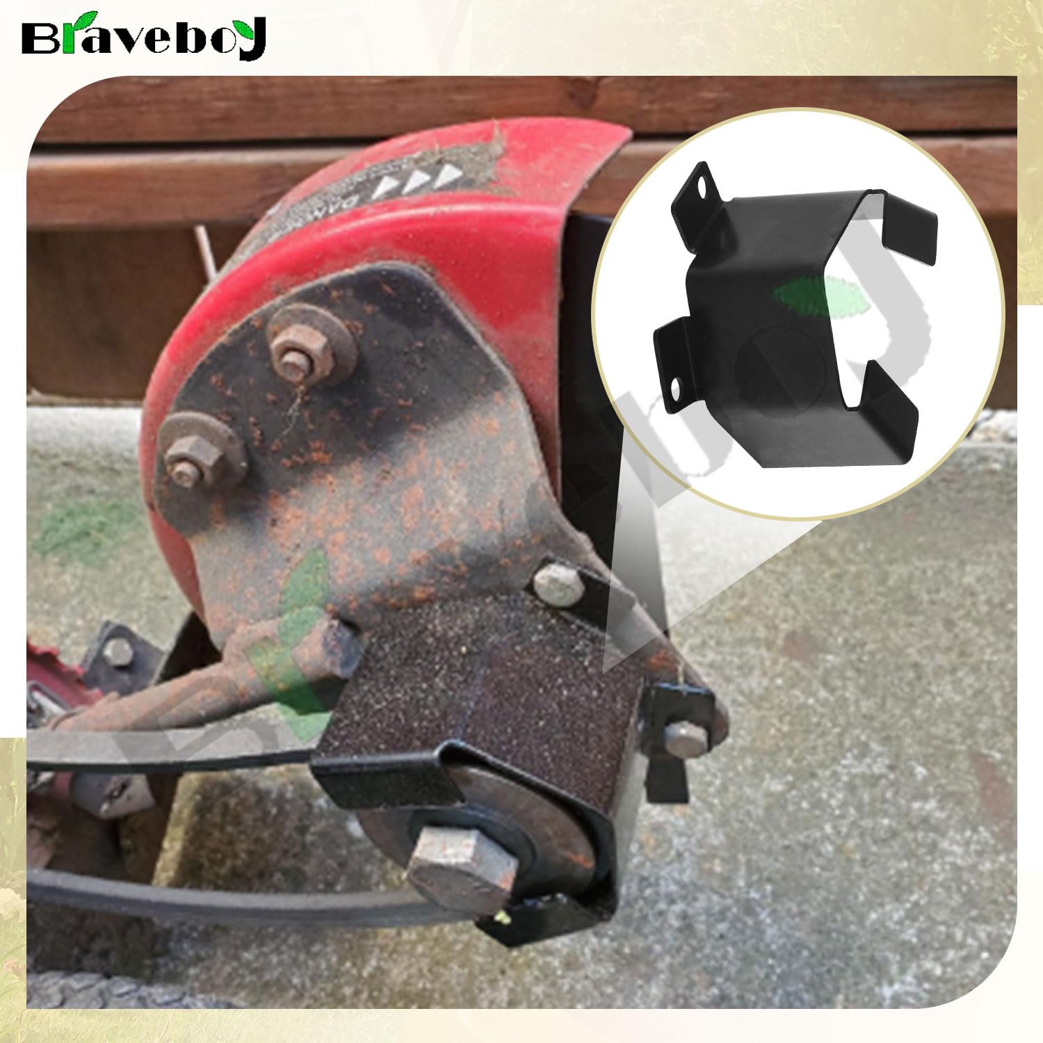 781-0427-0637 Black Belt Guard Trencher Compatible with Cub-Cadet MTD Troy-Bilt CRA-ftsman Edger Replaces 781-0427 781-0086 0781-0427 7810427 for 598 598254 LE100 DE375 DE35 CC Edger Trencher