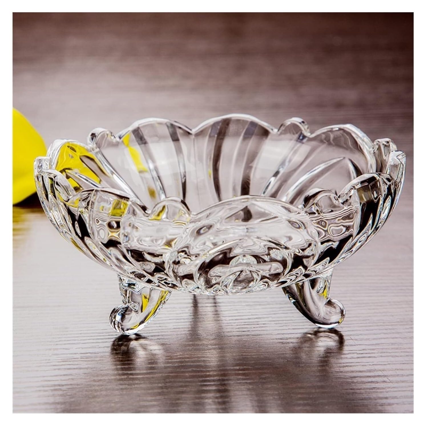 Schüssel, Kleine Obstschale aus Glas for den Haushalt, Snackschale