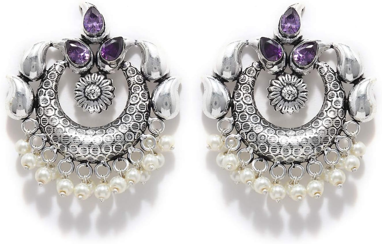 FABSTREET Rustic Charm Jhumki Earrings for Women (Golden) (JE180829)