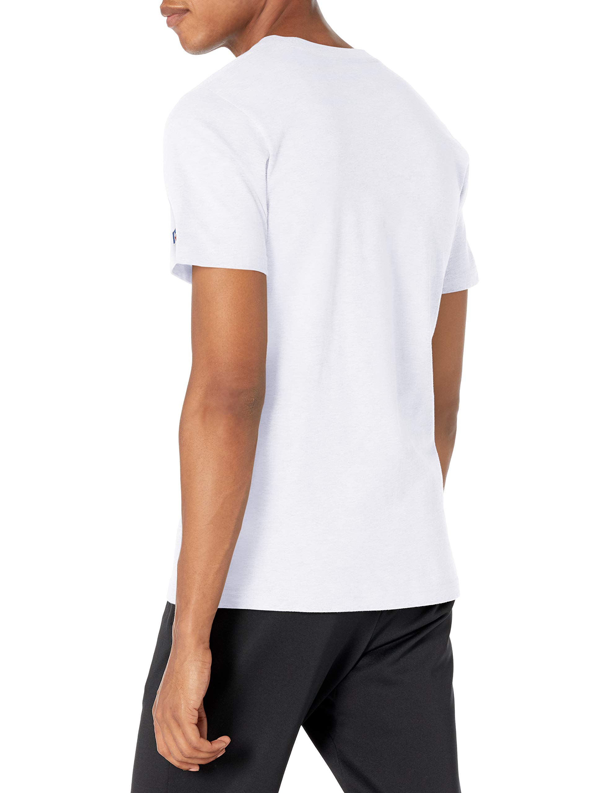 Russell Athletic Men's Heavyweight Cotton Classic T-Shirts White