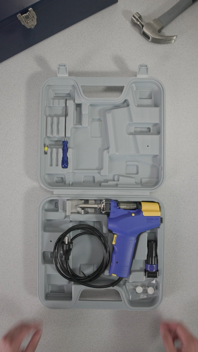 Image of Hakko FR301-03 /P Portable Desoldering Tool with Precise Temperature Control F /C