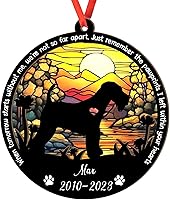 Vista 40 de Adorno personalizado para atrapasoles Bichon Frise, Bichon Frise Sun Catcher Adorno de Navidad – Regalo para perro amante, Bichon Frise 3D 2 capas