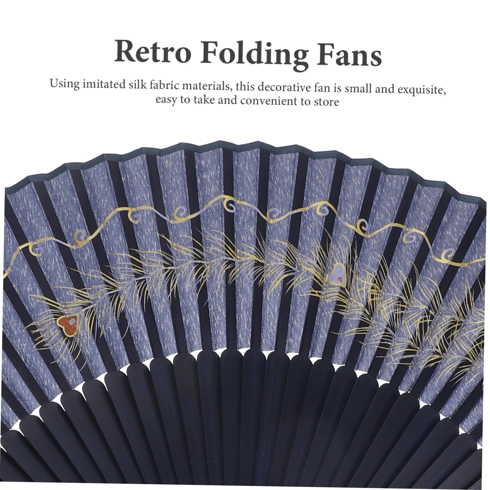 Amazon.com: LIFKOME Retro Plume Style Folding Dance Fan with Tassel Chinese  Decorative Fan for Performances Parties and Cultural Events Portable and  Elegant Design : 居家與廚房