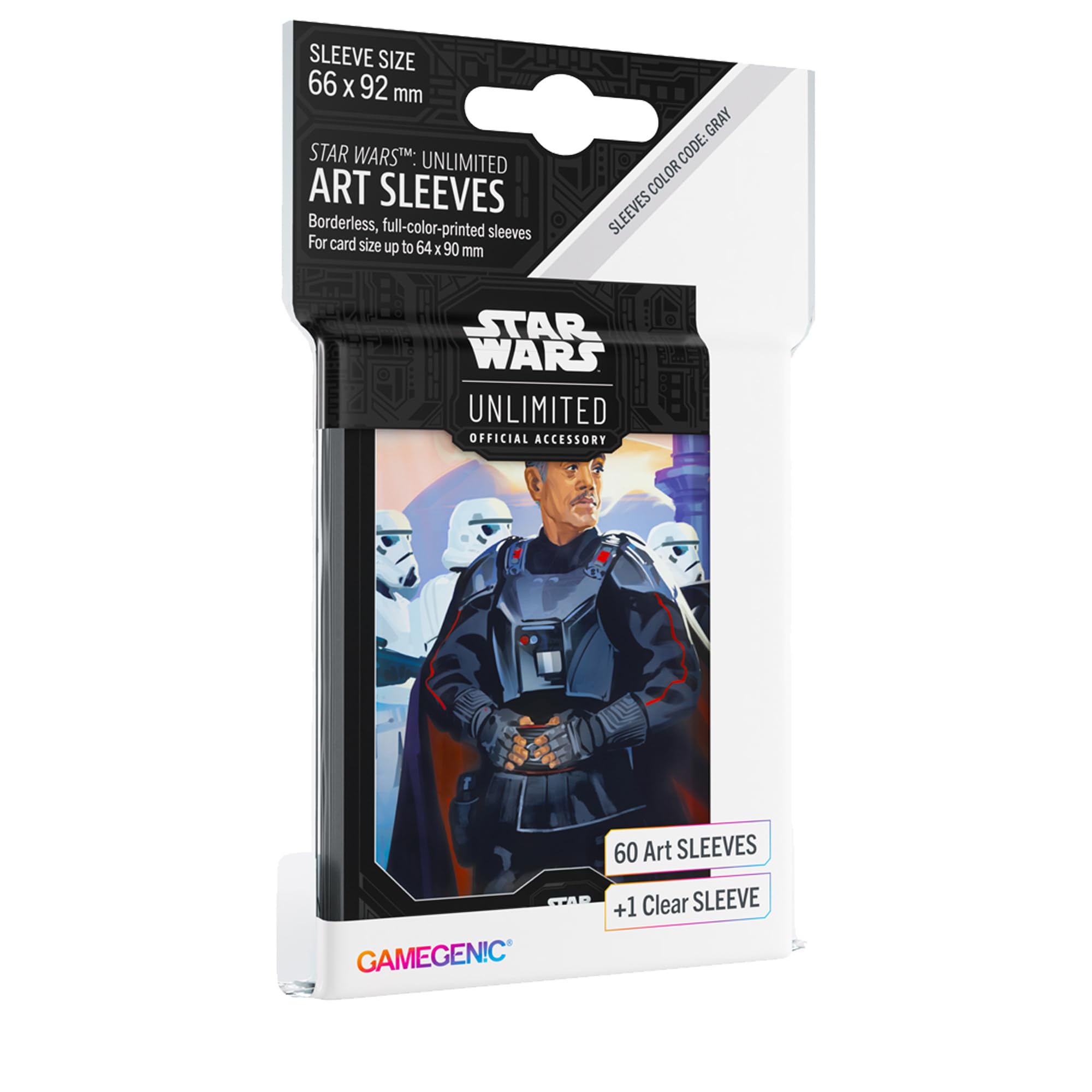 Amazon.com: Star Wars Unlimited Moff Gideon Art Sleeves