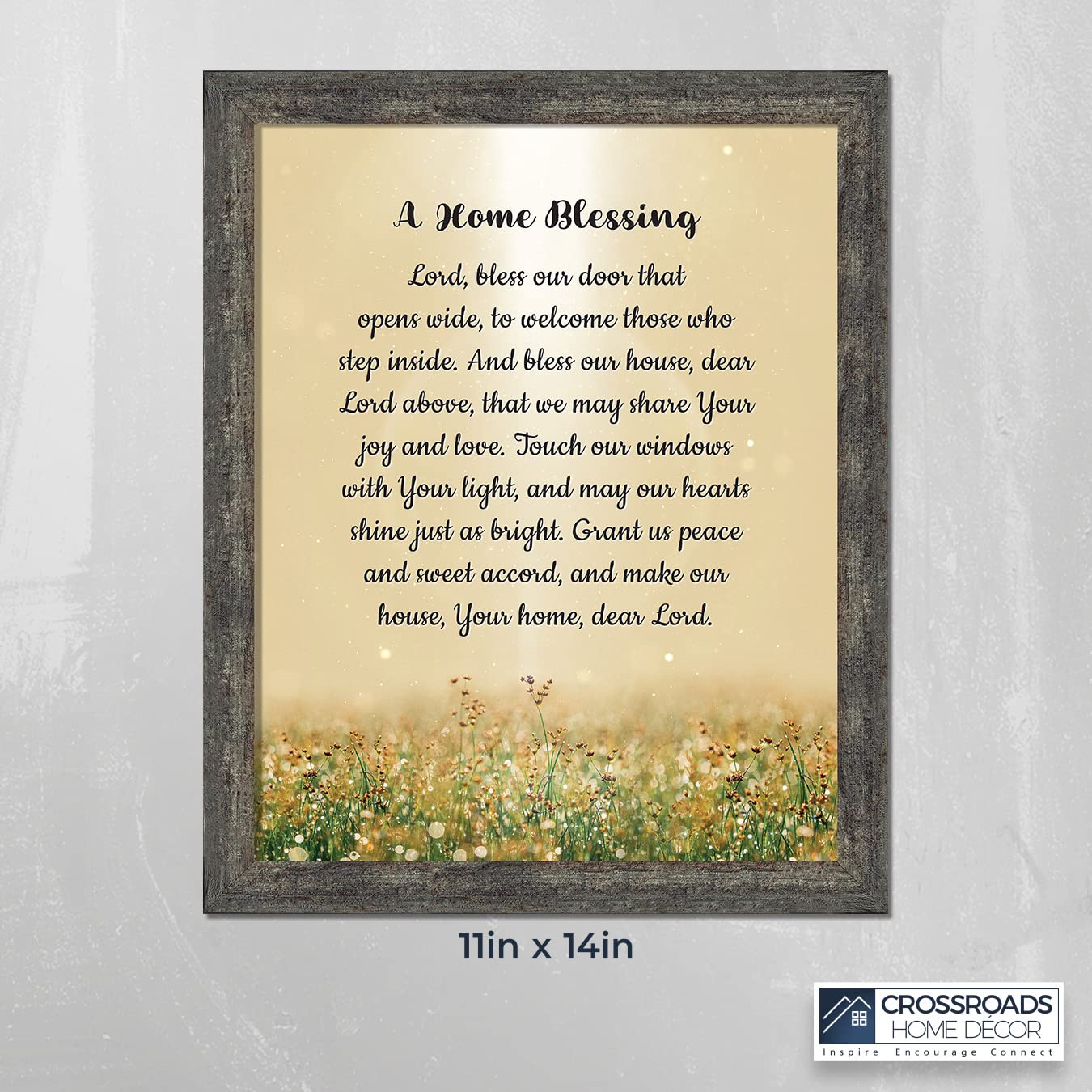 Amazon.com: God Bless This Home Sign, Home Blessing Decor, 2195BW