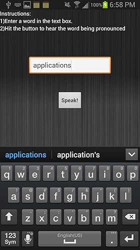 Text To Speech