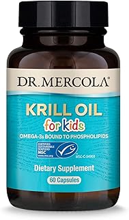 Dr. Mercola, Kids' Krill Oil, 60 Licaps Capsules
