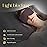 ZIMASILK Adjustable 100% 22 Momme Mulberry Silk Sleep Mask for Sleeping, Filled with Premium Mulberry Silk, Softest & Breathable Eye Sleeping Mask (Plum Wine)