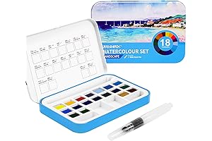 AUREUO Watercolor Travel Paint Set: Your Pocket Painting Companion