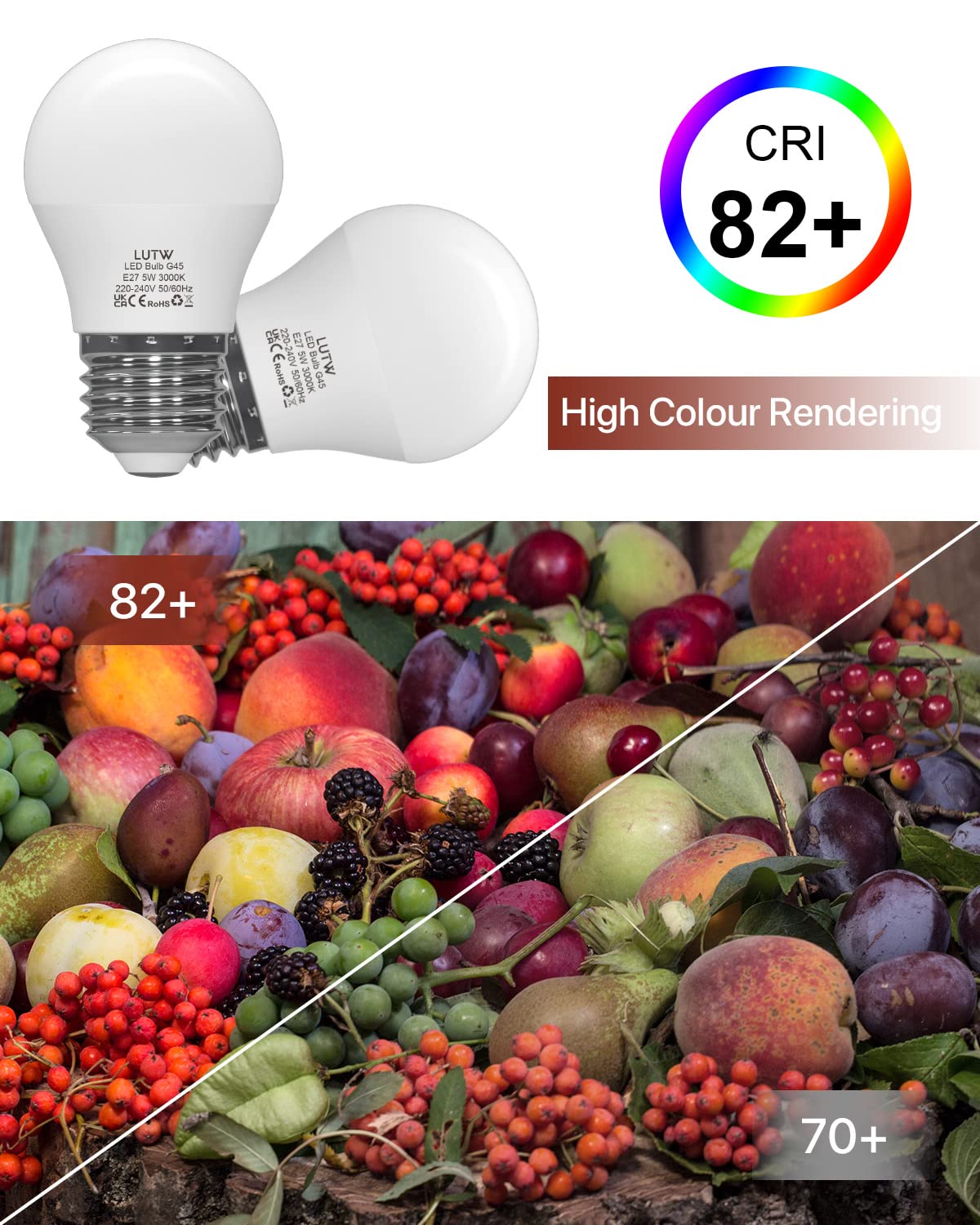 LAMPADINA LED-G45 SFERA 5W E27 4000K LUCE MEDIA: vendita online LAMPADINA LED-G45 SFERA 5W E27 4000K LUCE MEDIA in offerta