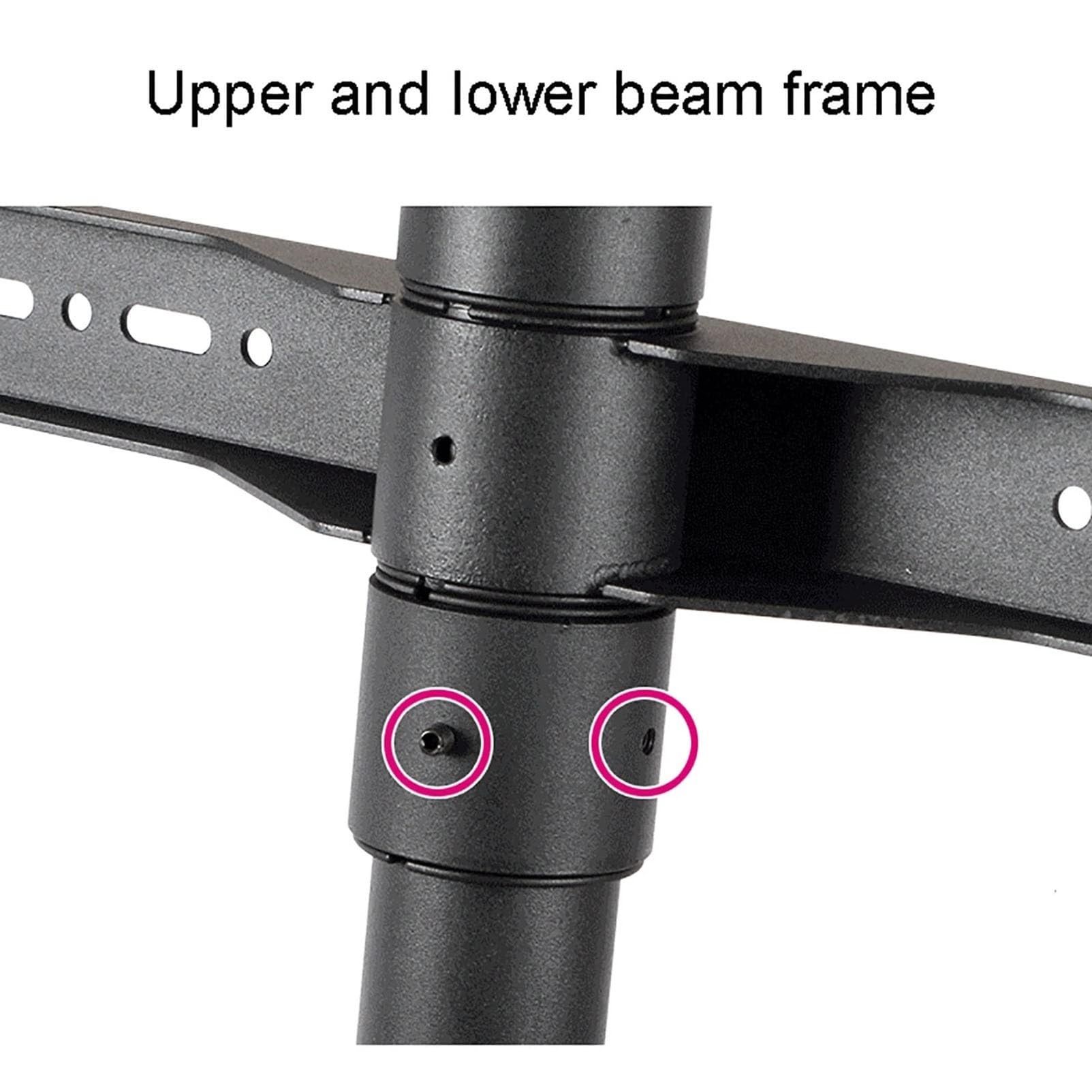Supporto da Pavimento Girevole a 360 Gradi per TV LCD, Staffa di Montaggio TV Regolabile, divisorio Girevole, Mobile TV Girevole, Base Girevole, per schermi LED da,32-75inch Screen-110-135cm