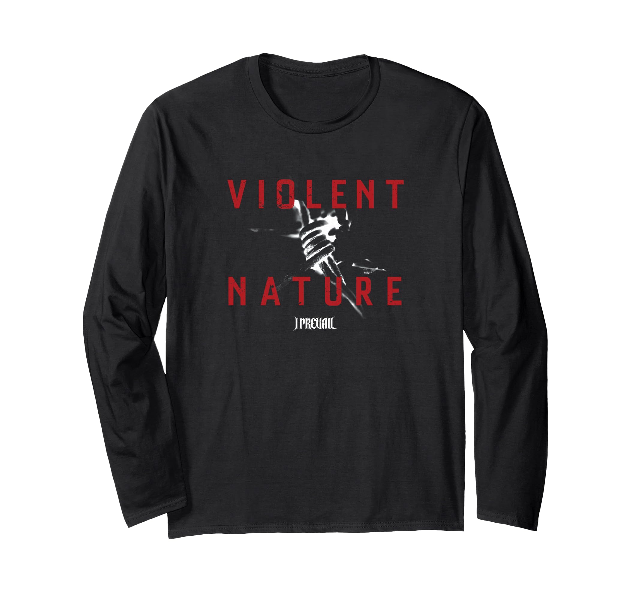 Violent Nature Album Cover Long Sleeve T-Shirt