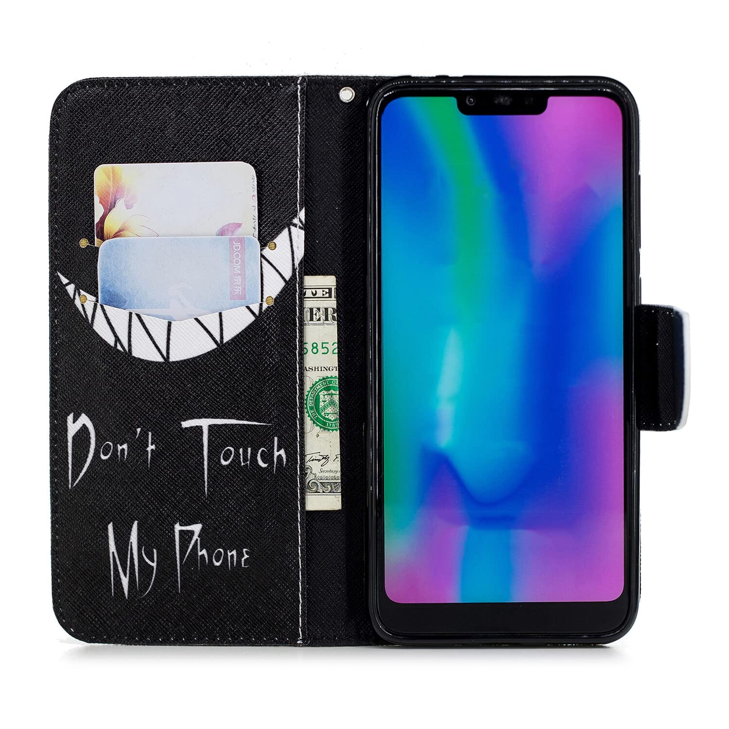 Motorola MOTO G14 Case, 3D Painted Shock-Absorption Flip - View #13